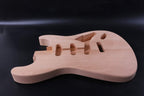 New Guitar Body Mahogany DIY Electric Guitar Replacement Strat Style SSS Unfinished