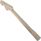 DIY Electric Guitar Neck for Replacement - Maple Fretboard 22 Fret 25.5 Inch without Binding Bolt on Heel Vine Inlay