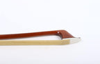 4/4 Cello Bow Bows Brazilwood Natural Mongolian Bow Hair Ebony Frog Straight Advance Bows (4/4)