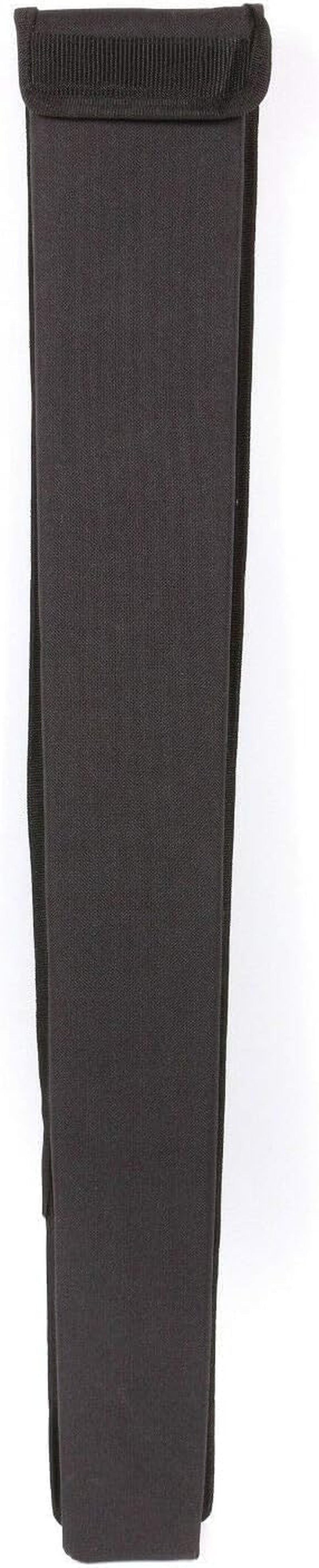 Upright Double Bass Bow Case for One French German Bass Bow Bag with Shoulder Strap (Black)