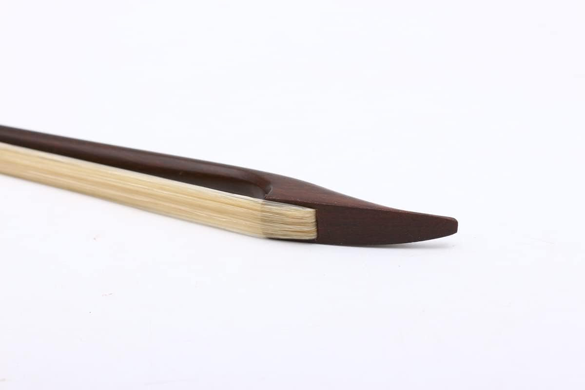 4/4 Cello Bow Brazilwood Cello Bows Baroque Style Natural Bow Hair Ebony Frog Straight