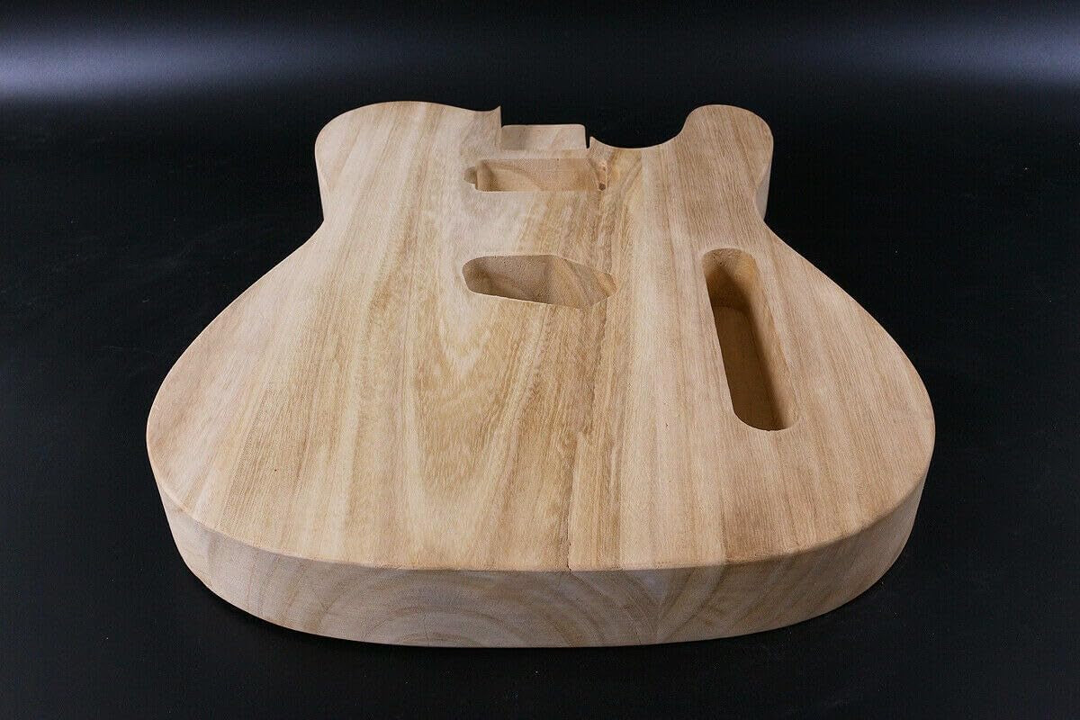 DIY Electric Guitar Body Paulownia Wood TL Style Light Weight Sanded Body Bodies (T1T)