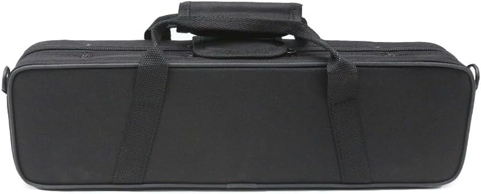 16 Hole Flute Case Oxford Cloth Flute Carrying Bag with Thick Padding Lightweight with Adjustable Strap Exterior Pocket Carry Handle