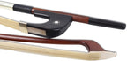 1/4 Upright Double Bass Bow Brazilwood German Natural Bow Hair Well Balanced
