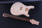 1Set Guitar Kit Guitar Neck 22Fret 24.75Inch Guitar Body Mahogany Maple Cap Dot Inlay Set in DIY