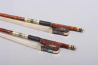 4/4 Cello Bow Snakewood Paris Eye Full Size Well Balanced Natural Horse Hair Cello Parts (Golden)