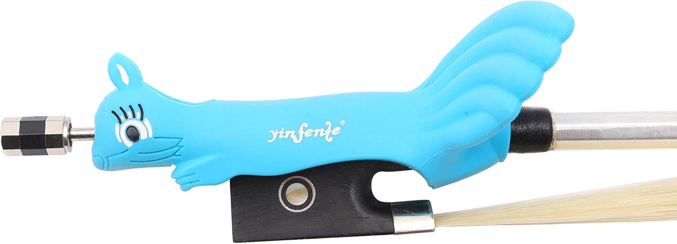 1Pcs Hold Violin Bow Holder Hold Violin/Viola Bow Teaching Aid Violin Bow Grip Learn Violin Beginner Corrector Bow Straightener Soft Protect Finger