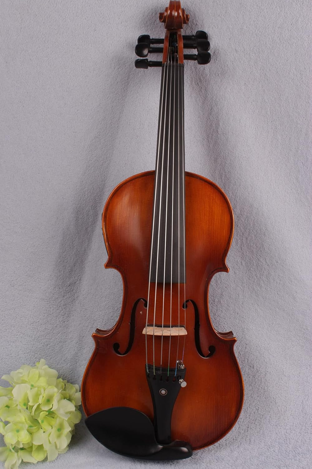 6String Violin 4/4 Full Size Violin Hand Made Maple Spruce Wood Ebony Violin Fittings with Violin Case Bow