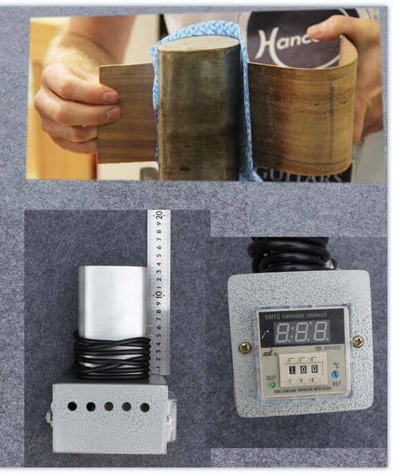 Guitar Side Rib Bending Luthier Side Benier Violin Bending Iron Side Bender Guitar Violin/Viola Making Tools Silver