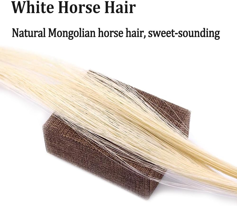 Carbon Fiber Cello Bow 4/4 Full Size Natural White Mongolian Stallion Horse,Sheep Leather Grip Well Balance&Lightweight& Pernambuco Level for Musician of All Skill Levels