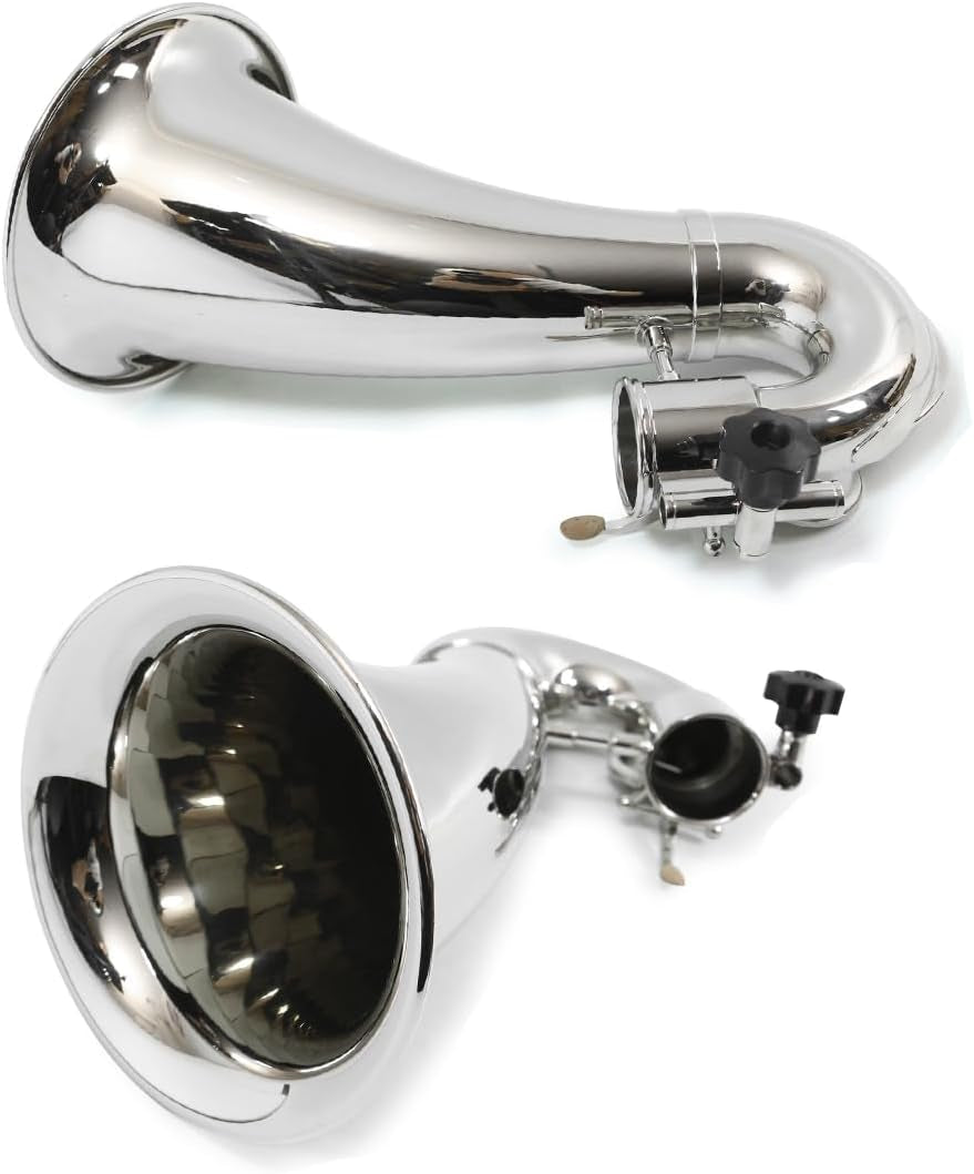 Professional Bass Clarinet Low E Bb Flat Synthetic Wood Body Nickel Plated Keys with Case Rich Sound Musical Instrument Student Clarinet (Low E)