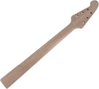 Guitar Neck 22 Fret 24.75 Inch Electric Guitar Rosewood Guitar Fretboard Binding Headstock Block Inlay